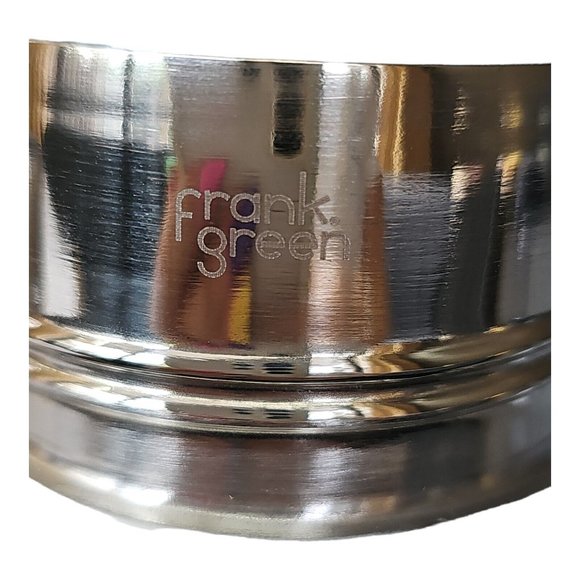 NEW FRANK GREEN Ceramic Reusable Cup Cloud White 10oz 295ml NWOB triple wall - Picture 6 of 7